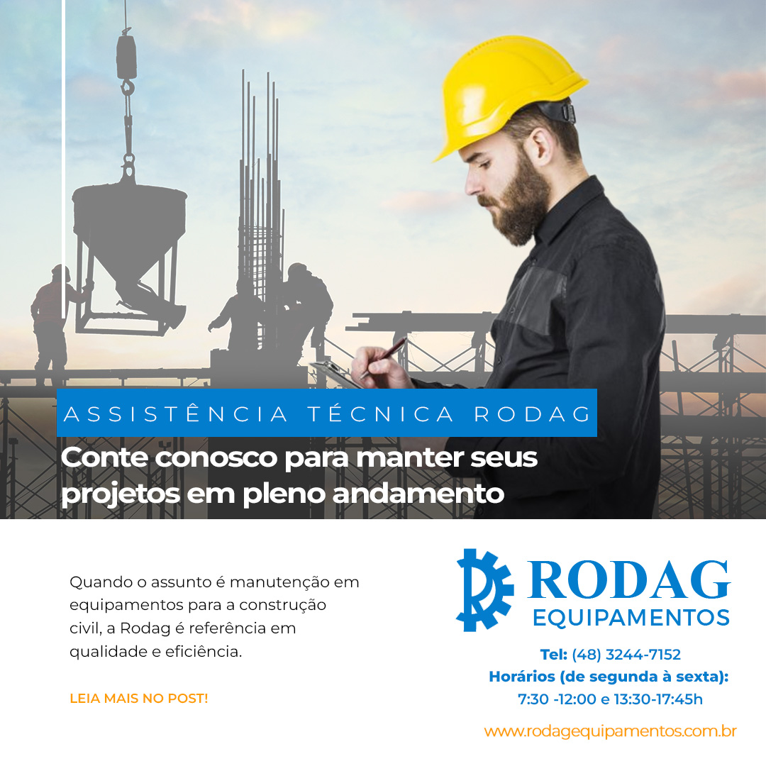 Assistência técnica rodag equipamentos