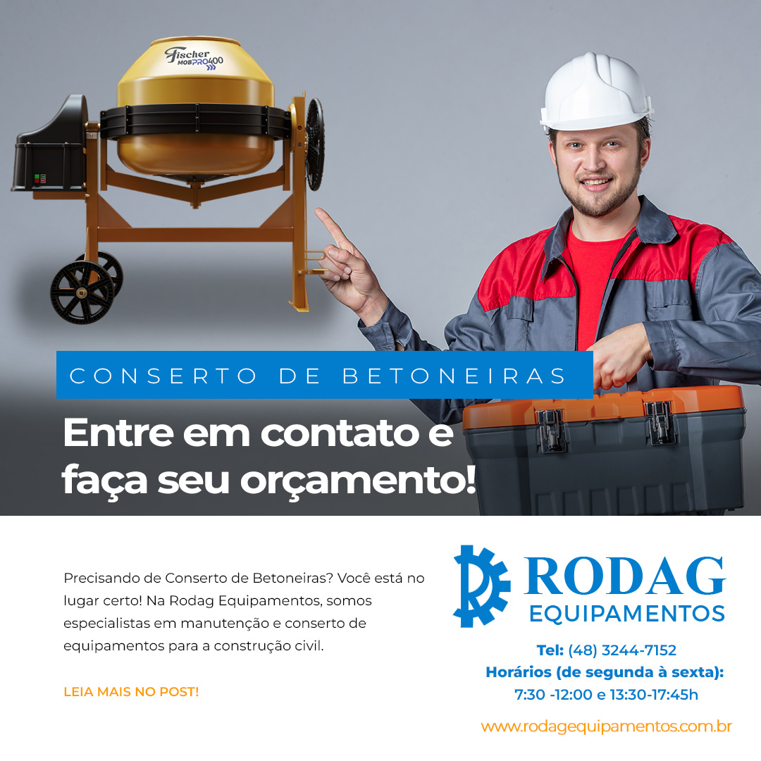 betoneiras conserto