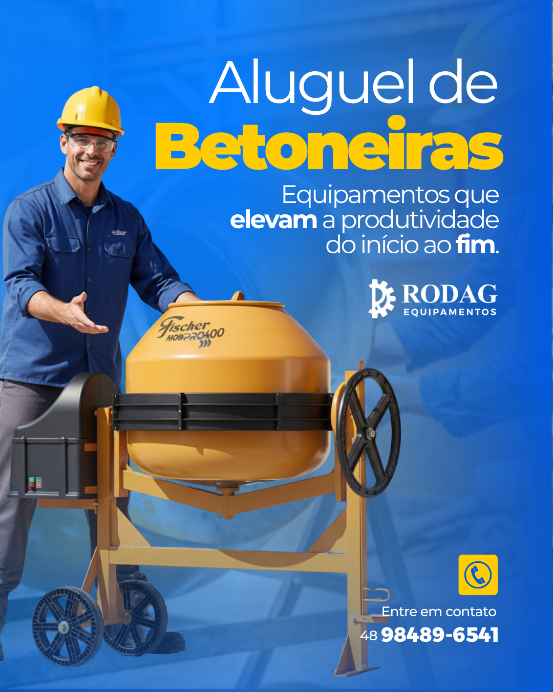 Aluguel de Betoneiras